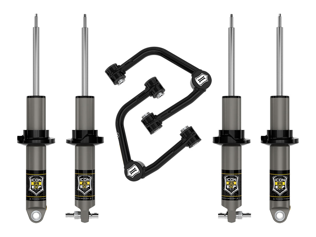 21-23 Bronco Hoss 1.0 Pkg 1.375-3 Inch Lift Stage 2 Suspension System Tubular Icon Vehicle Dynamics