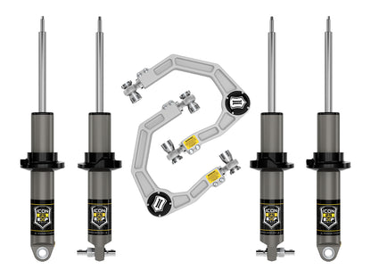 2021-2023 Ford Bronco Hoss 1.0 Pkg 1.375-3 Inch Lift Stage 2 Suspension System Billet Icon Vehicle Dynamics