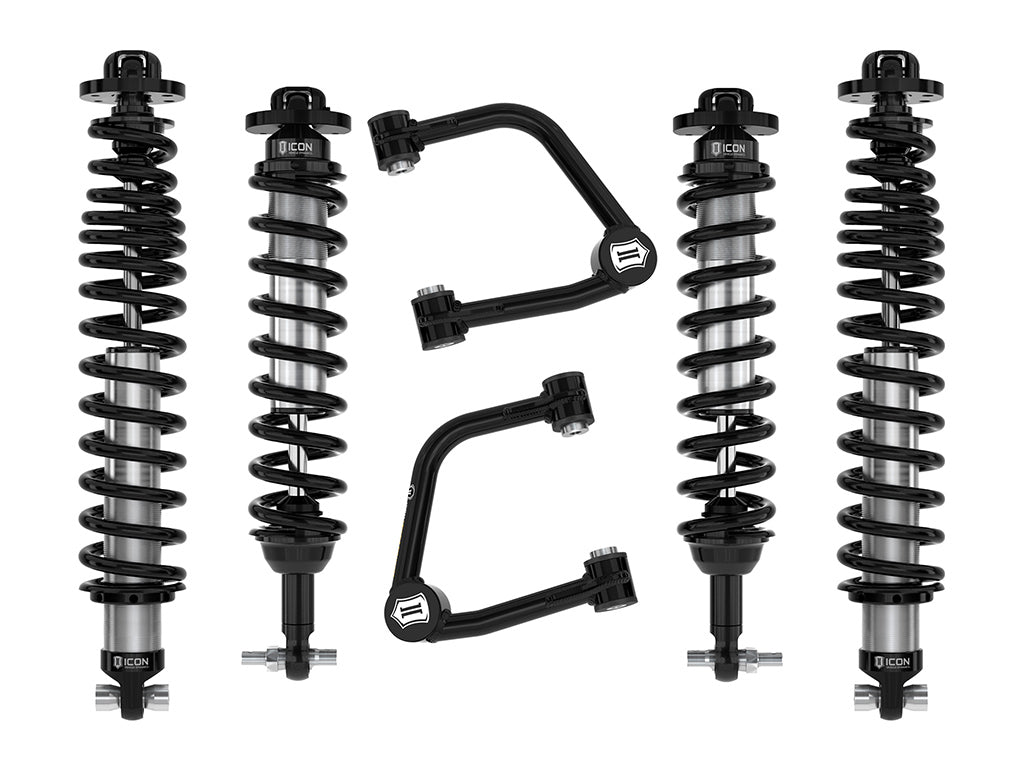 2021-2023 Bronco Sasquatch 2-3 Inch Lift Suspension System Tubular UCA Heavy Rate Rear Spring Icon Vehicle Dynamics