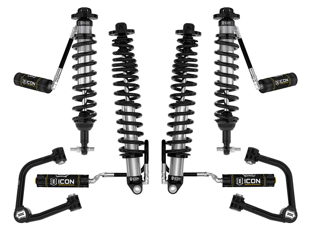 2021-2023 Bronco Sasquatch 2-3 Inch Lift Suspension System Tubular UCA Heavy Rate Rear Spring Icon Vehicle Dynamics