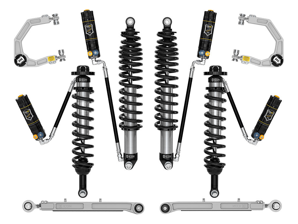 2021-2023 Ford Bronco Sasquatch 2-3 Inch Lift Suspension System Billet Heavy Rate Rear Spring Icon Vehicle Dynamics