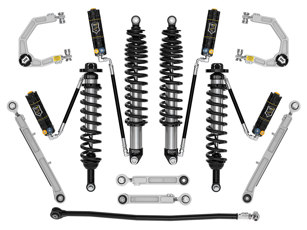 2021-2023 Ford Bronco Sasquatch 2-3 Inch Lift Suspension System Billet Heavy Rate Rear Spring Icon Vehicle Dynamics