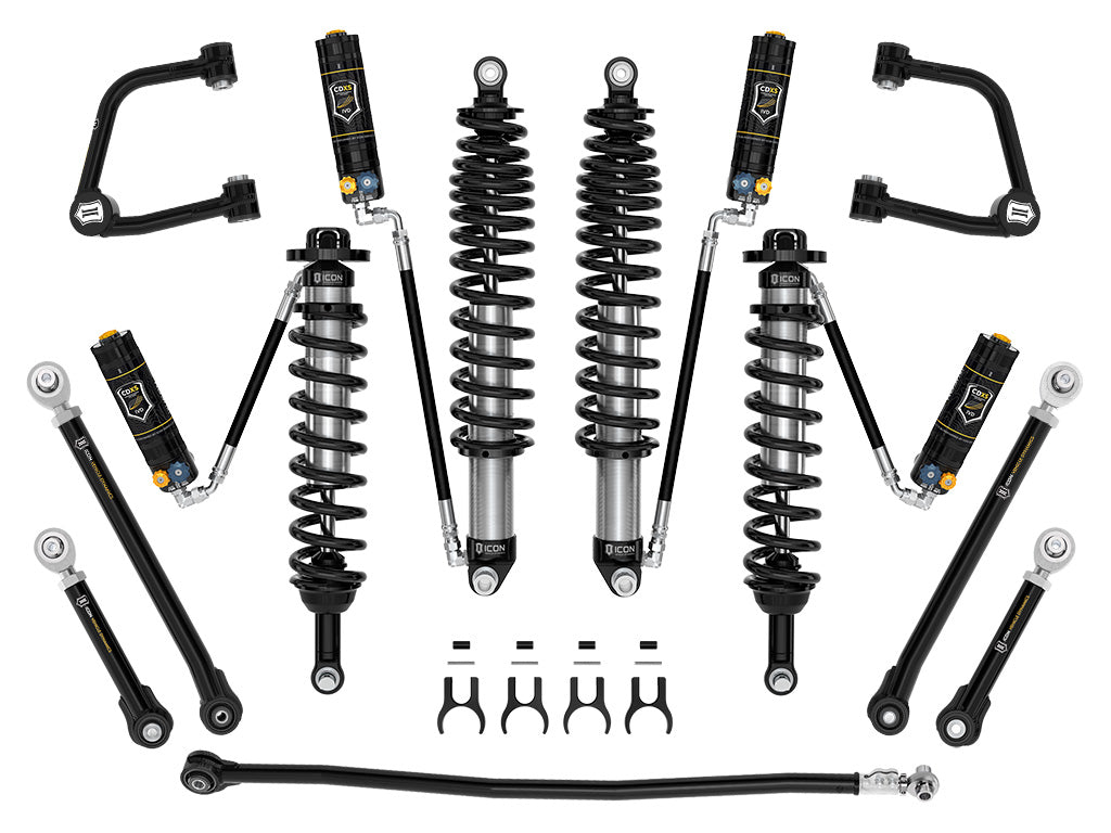 2021-2023 Ford Bronco Sasquatch 2-3 Inch Lift Suspension System Billet Heavy Rate Rear Spring Icon Vehicle Dynamics