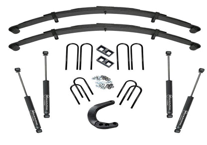 6 Inch Lift Kit 1973-1987 K10/K15 1973-1991 Blazer/Jimmy/Suburban 1/2 Ton Solid Axle 4WD Rear Block Kit with Superlift Shocks Superlift