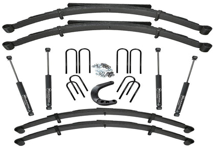 6 Inch Lift Kit (with 52 Inch Rear Springs) 1973-1987 K10/K15 1973-1991 Blazer/Jimmy/Suburban 1/2 Ton Solid Axle 4WD with Superlift Shocks Superlift