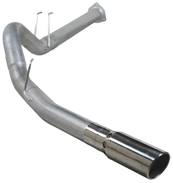Filter Back Exhaust For 11-14 Ford F250/F350 Superduty 6.7L 4 Inch Single Pass Aluminized Diamond Eye