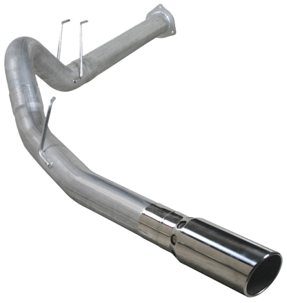 Filter Back Exhaust For 11-14 Ford F250/F350 Superduty 6.7L 4 Inch Single Pass Aluminized Diamond Eye