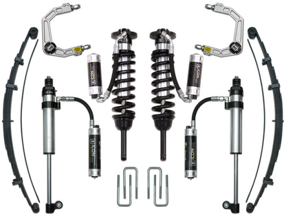 2005-2015 Toyota Tacoma 0-3.5 Inch Lift 2016-2023 Tacoma 0-2.75 Inch Lift Suspension System Icon Vehicle Dynamics