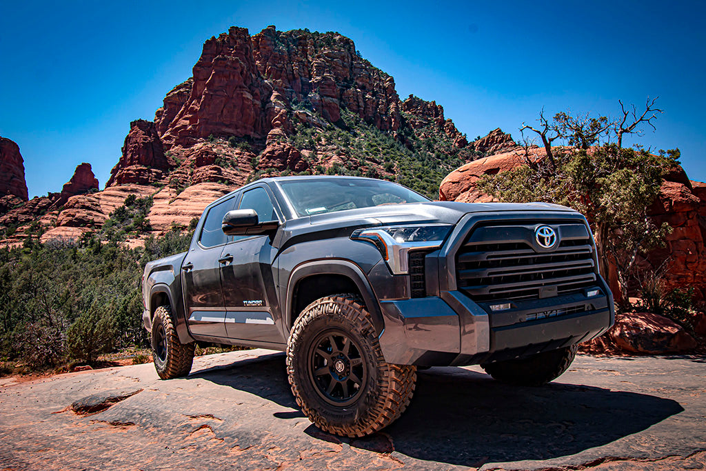 2022-2025 Toyota Tundra 0-3 Inch Lift Stage 2 2.5 Exp Suspension System Billet Icon Vehicle Dynamics