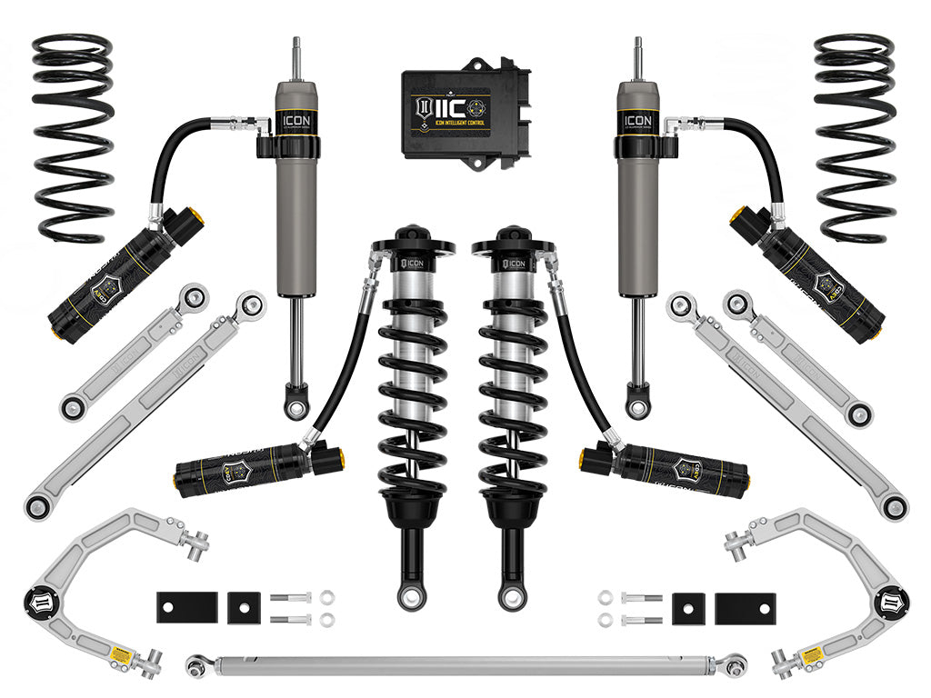 2022-2025 Toyota Tundra 1.25-3.5 Inch Lift 2.5 Suspension System Billet Icon Vehicle Dynamics