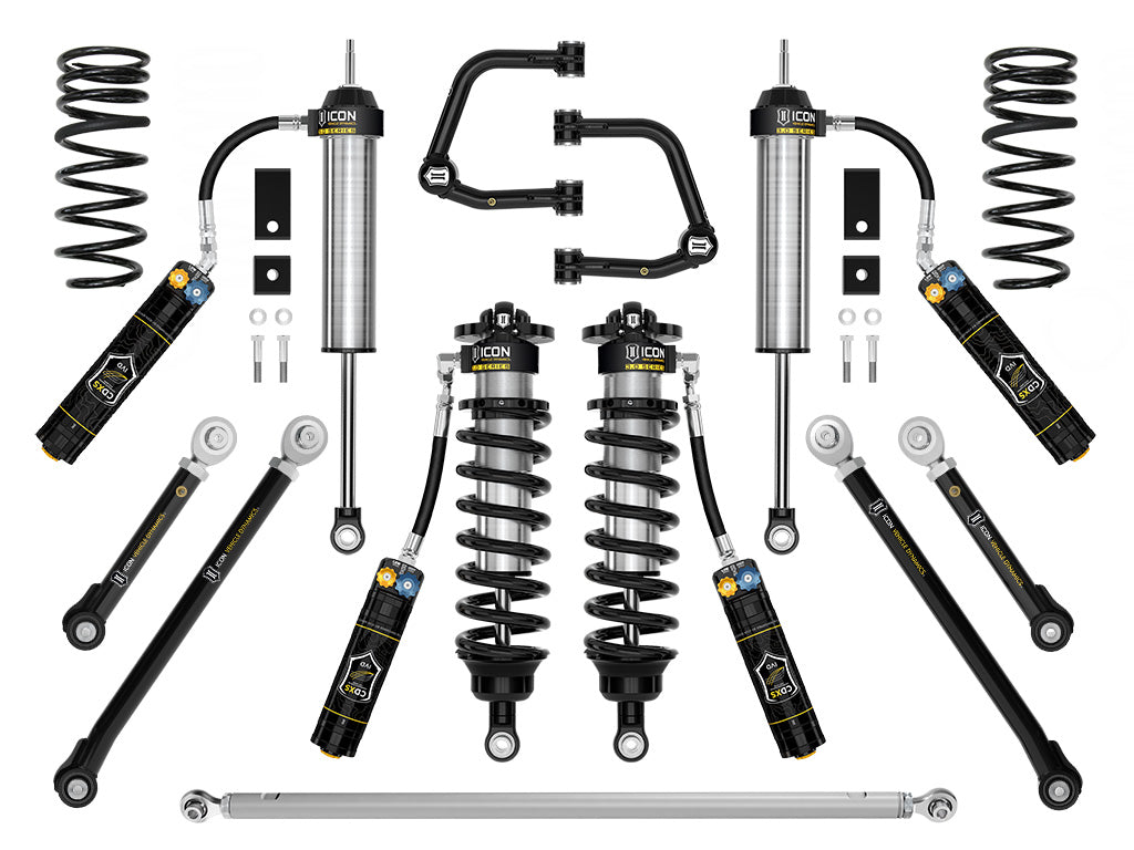 2023-2025 Toyota Sequoia 3-4.25 Inch Lift 3.0 Suspension System Tubular Icon Vehicle Dynamics