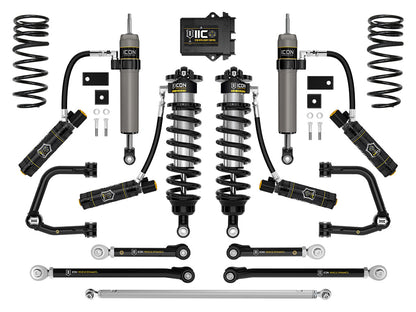 2023-2025 Toyota Sequoia 3-4.25 Inch Lift 3.0 Suspension System Tubular Icon Vehicle Dynamics