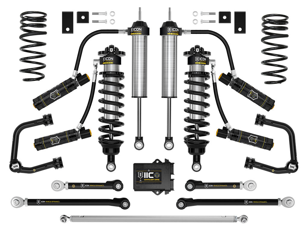 2023-2025 Toyota Sequoia 3-4.25 Inch Lift 3.0 Suspension System Tubular Icon Vehicle Dynamics
