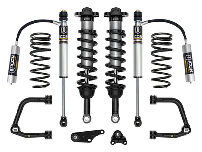 2024-2025 Toyota Tacoma 1.25-3 Inch Lift Suspension System Tubular Icon Vehicle Dynamics