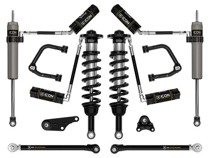 2024-2025 Toyota Tacoma 1.25-3 Inch Lift Suspension System Tubular Icon Vehicle Dynamics