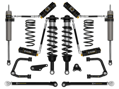 2024-2025 Toyota Tacoma 1.25-3 Inch Lift Suspension System Tubular Icon Vehicle Dynamics