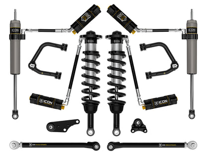 2024-2025 Toyota Tacoma 1.25-3 Inch Lift Suspension System Tubular Icon Vehicle Dynamics