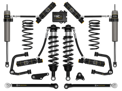 2024-2025 Toyota Tacoma 1.25-3 Inch Lift Suspension System Tubular Icon Vehicle Dynamics