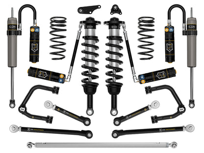 2024-2025 Toyota Tacoma 1.25-3 Inch Lift Suspension System Tubular Icon Vehicle Dynamics