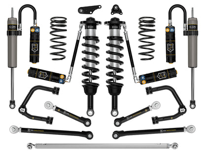 2024-2025 Toyota Tacoma 1.25-3 Inch Lift Suspension System Tubular Icon Vehicle Dynamics