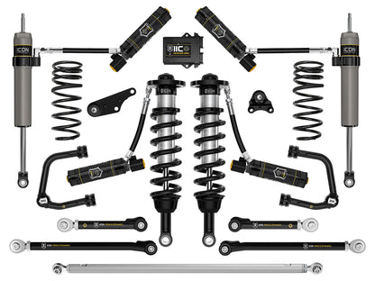 2024-2025 Toyota Tacoma 1.25-3 Inch Lift Suspension System Tubular Icon Vehicle Dynamics