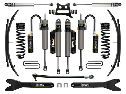 20-22 Ford F250/F350 4WD 2.5 Inch Lift Stage 6 Suspension Sys W/ Leaf Spring Icon Vehicle Dynamics