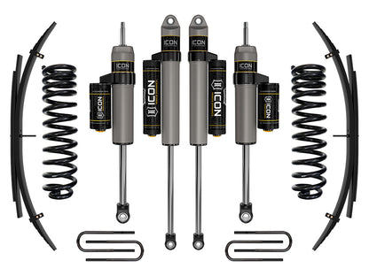 2011-2016 Ford F-250/F-350 Super Duty 4WD Diesel 2.5 Inch Lift Suspension System W/ Expansion Packs Icon Vehicle Dynamics