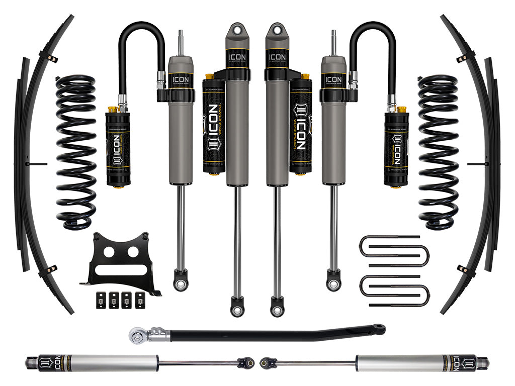 2011-2016 Ford F-250/F-350 Super Duty 4WD Diesel 2.5 Inch Lift Suspension System W/ Expansion Packs Icon Vehicle Dynamics