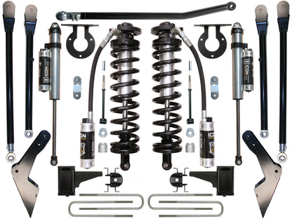 05-07 Ford F-250/F-350 4-5.5 Inch Coilover Conversion System Icon Vehicle Dynamics