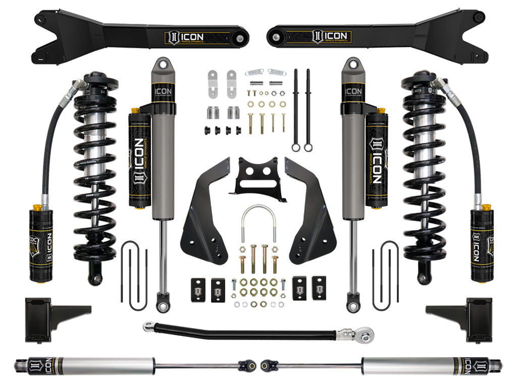 05-07 Ford F-250/F-350 4-5.5 Inch Coilover Conversion System Icon Vehicle Dynamics