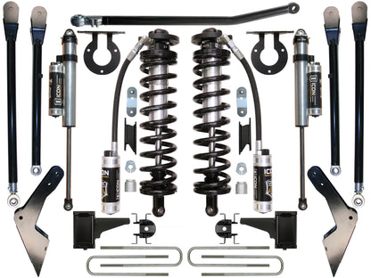 08-10 Ford F-250/F-350 4-5.5 Inch Coilover Conversion System Icon Vehicle Dynamics