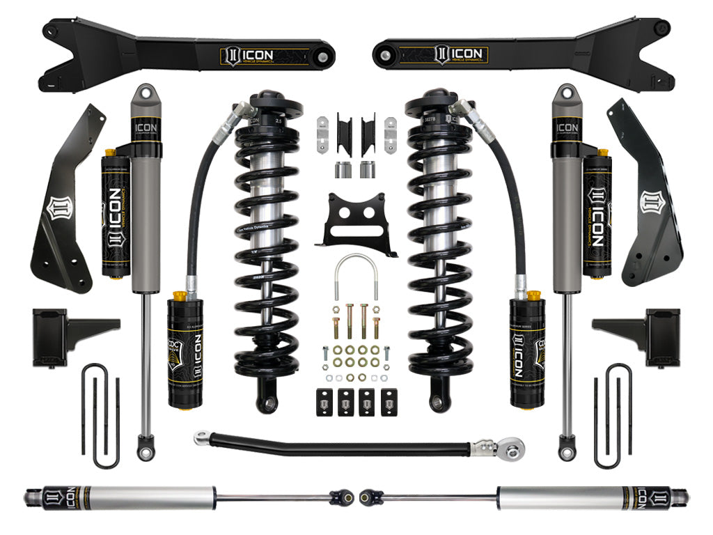 11-16 Ford F-250/F-350 4-5.5 Inch Coilover Conversion System Icon Vehicle Dynamics