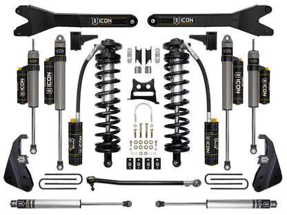 17-22 Ford F250/F350 4-5.5 Inch Lift Suspension System W/Radius Arm Icon Vehicle Dynamics