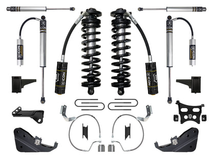 2023-2025 Ford F-250/F-350 Super Duty 4WD 4-5.5 Inch Lift Coilover Conversion System Icon Vehicle Dynamics