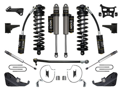 2023-2025 Ford F-250/F-350 Super Duty 4WD 4-5.5 Inch Lift Coilover Conversion System Icon Vehicle Dynamics