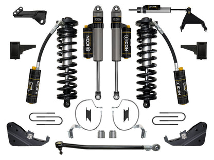 2023-2025 Ford F-250/F-350 Super Duty 4WD 4-5.5 Inch Lift Coilover Conversion System Icon Vehicle Dynamics