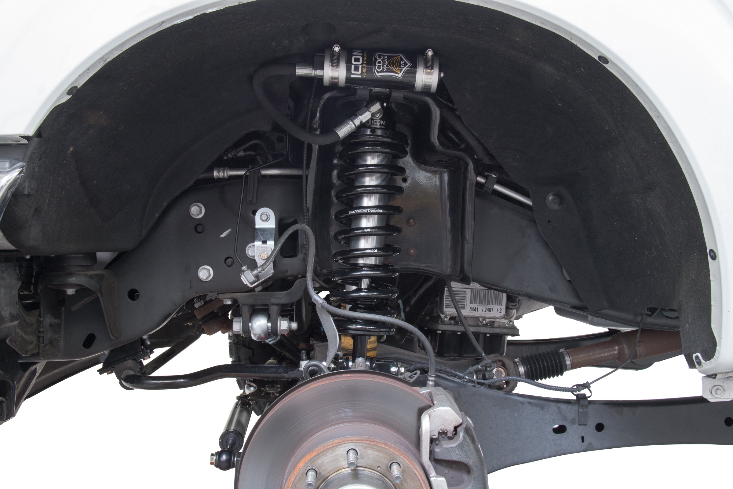 08-10 Ford F250/F350 2.5-3 Inch Lift Coilover System W/ Leaf Springs Icon Vehicle Dynamics