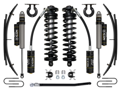 08-10 Ford F250/F350 2.5-3 Inch Lift Coilover System W/ Leaf Springs Icon Vehicle Dynamics