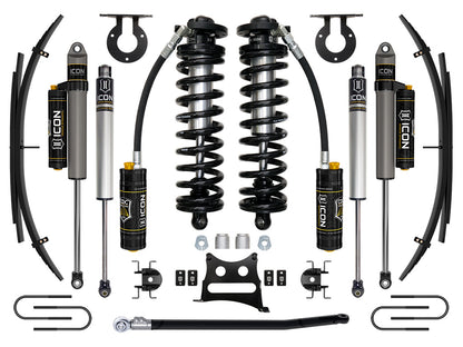 08-10 Ford F250/F350 2.5-3 Inch Lift Coilover System W/ Leaf Springs Icon Vehicle Dynamics