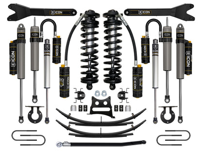 08-10 Ford F250/F350 2.5-3 Inch Lift Coilover System W/ Leaf Springs Icon Vehicle Dynamics