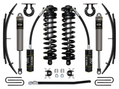 11-16 Ford F250/F350 2.5-3 Inch Lift Coilover System W/ Leaf Springs Icon Vehicle Dynamics