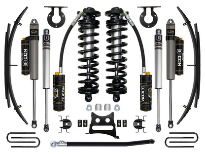 11-16 Ford F250/F350 2.5-3 Inch Lift Coilover System W/ Leaf Springs Icon Vehicle Dynamics