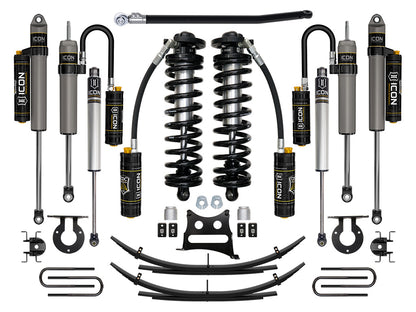 11-16 Ford F250/F350 2.5-3 Inch Lift Coilover System W/ Leaf Springs Icon Vehicle Dynamics