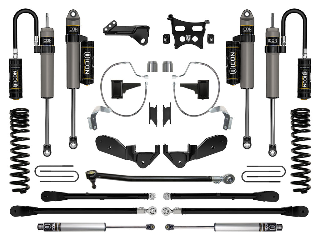 2023-2025 Ford F-250/F-350 Super Duty 4WD Gas 4.5 Inch Lift Suspension System Icon Vehicle Dynamics