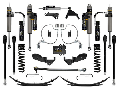 2023-2025 Ford F-250/F-350 Super Duty 4WD Gas 4.5 Inch Lift Suspension System W/ Expansion Packs Icon Vehicle Dynamics