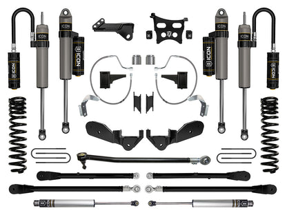 2023-2025 Ford F-250/F-350 Super Duty 4WD Diesel 4.5 Inch Lift Suspension System Icon Vehicle Dynamics