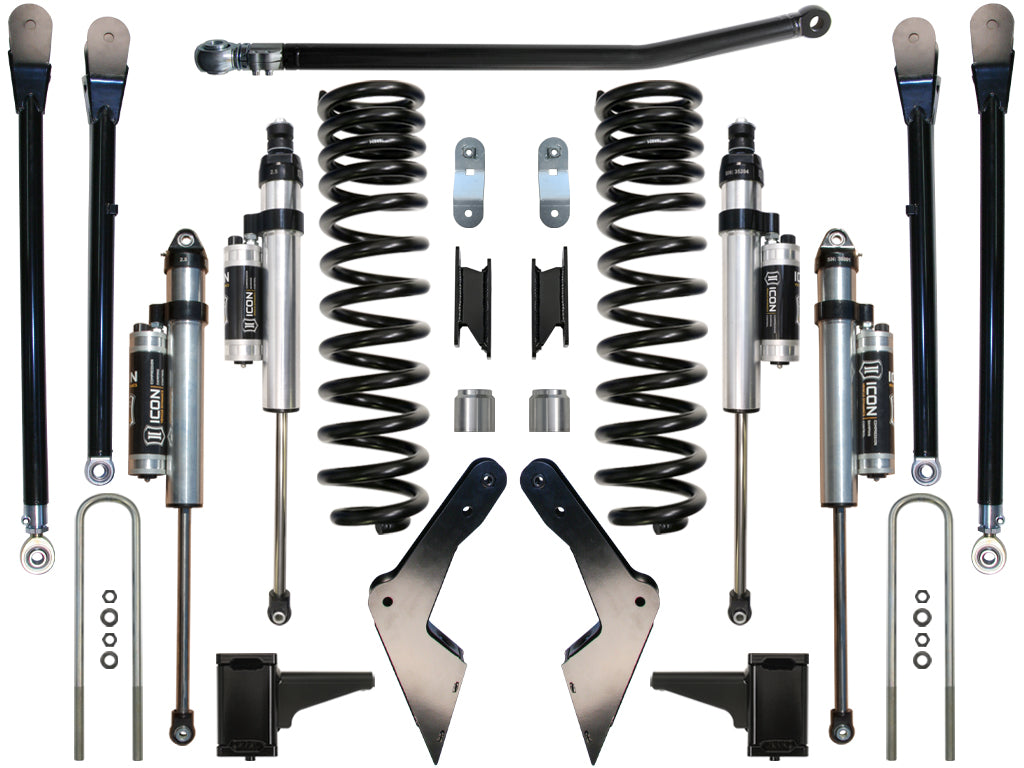 08-10 Ford F250/F350 4.5 Inch Suspension System Icon Vehicle Dynamics