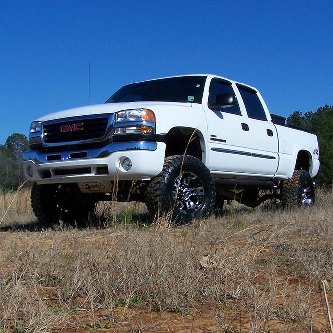 6 Inch Lift Kit 2001-2010 Chevy Silverado and GMC Sierra 2500HD or 3500HD 4WD Knuckle Kit with Shocks Superlift