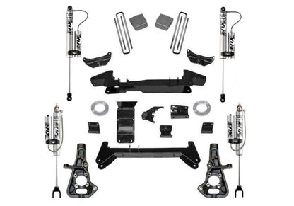 6 Inch Lift Kit 2001-2010 Chevy Silverado/GMC Sierra 2500 Hd/3500 Hd 4WD Knuckle Kit with Fox 2.0 Shocks Superlift