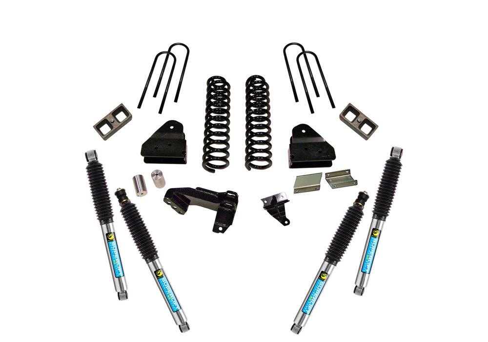 4 Inch Lift Kit 2011-2016 Ford F-250 and F-350 Super Duty 4WD Diesel Engine with Shocks Superlift